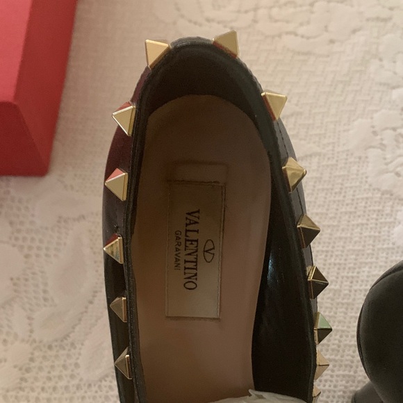 Valentino D’ Orsay Rock stud pumps EU 35  5 US - Picture 3 of 7